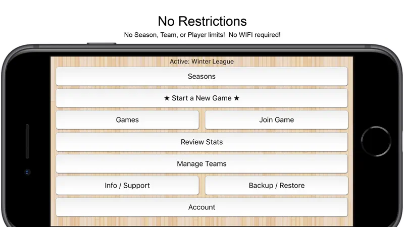 Basketball Stat Tracker screenshot 5 of 6