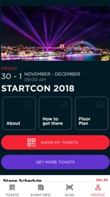 StartCon screenshot