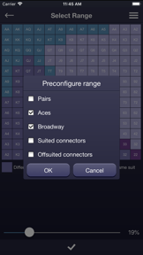 Evenbet Poker Calculator screenshot