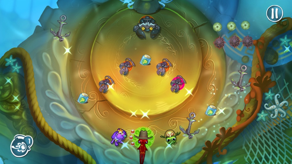 #1. Squids Odyssey (iOS) By: The Game Bakers