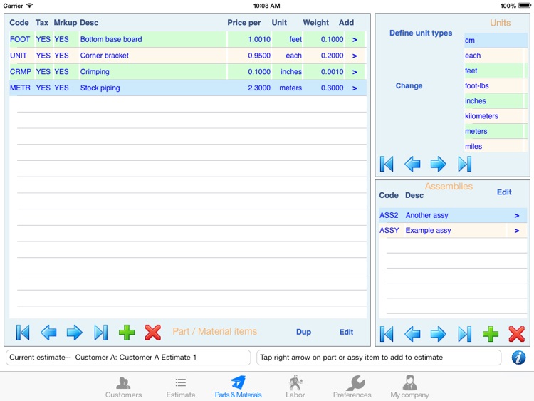 Estimate Master screenshot-3