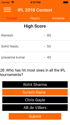 IPL 2018 Contest(圖2)-速報App