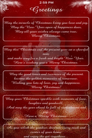 Christmas Cards Greetings SMS screenshot 4