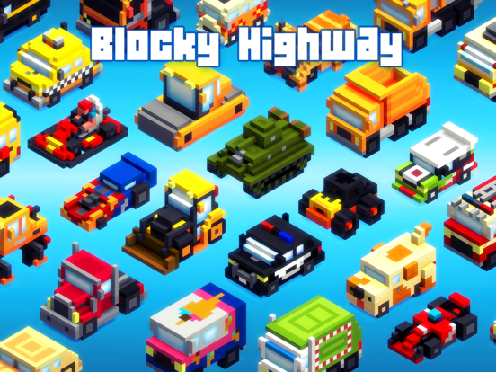 Blocky Highway iPad app afbeelding 3