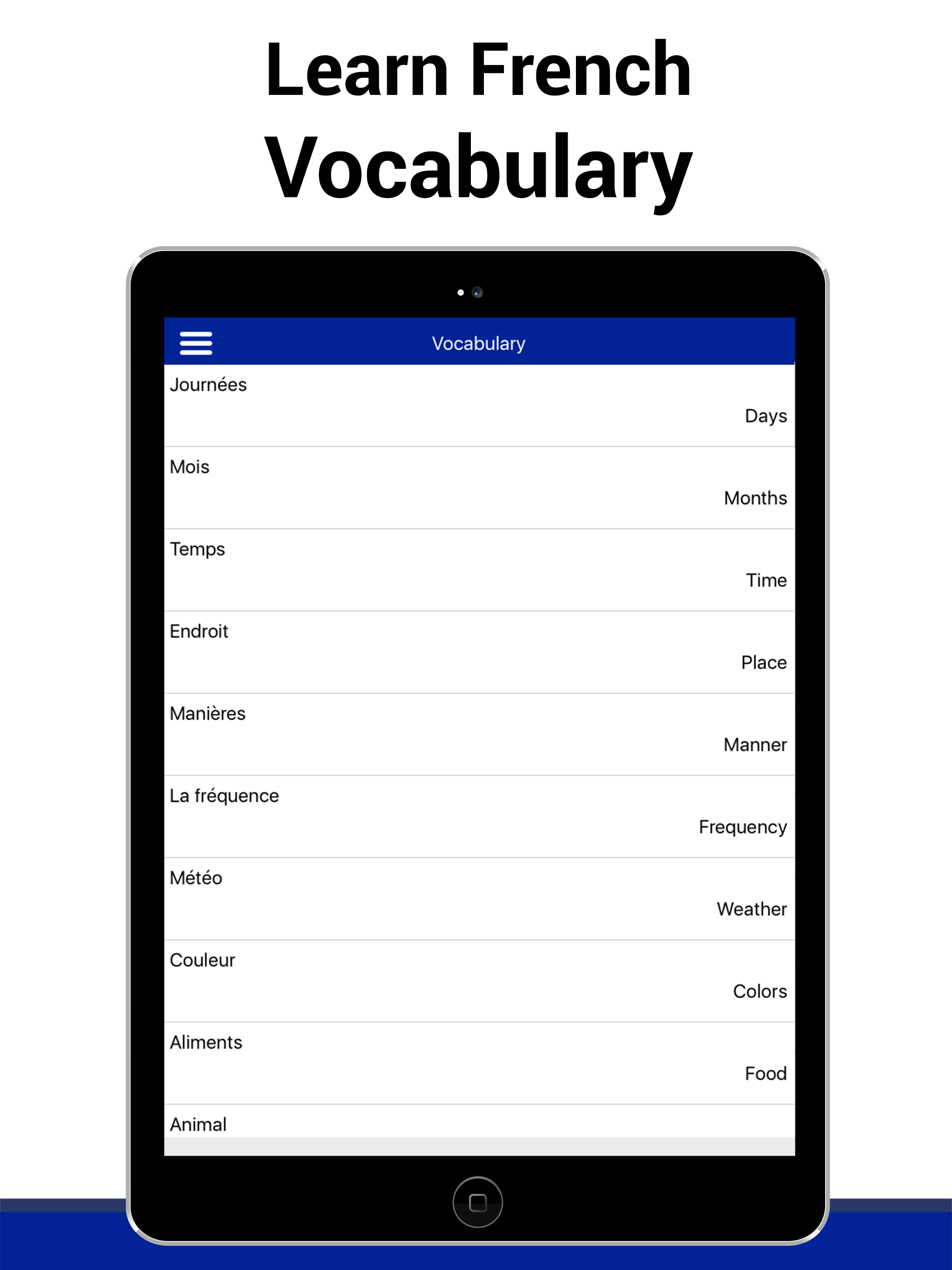 Learn to Speak French Offline