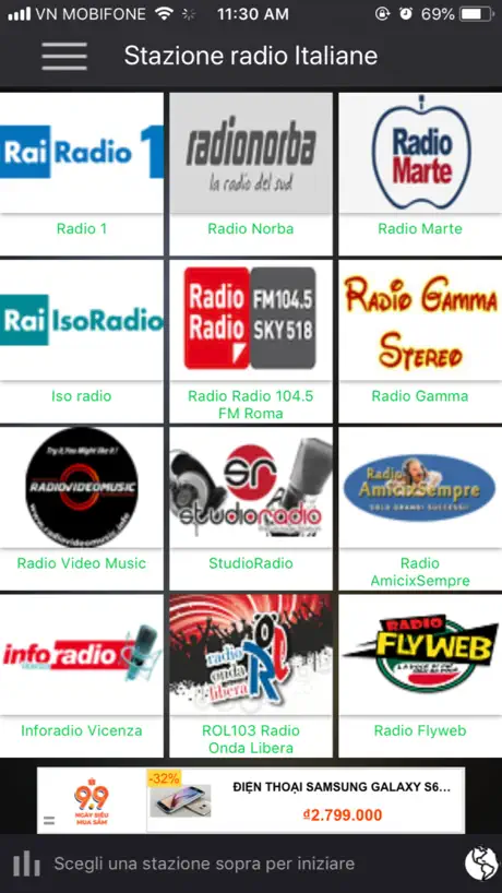 Italiane Radio Station