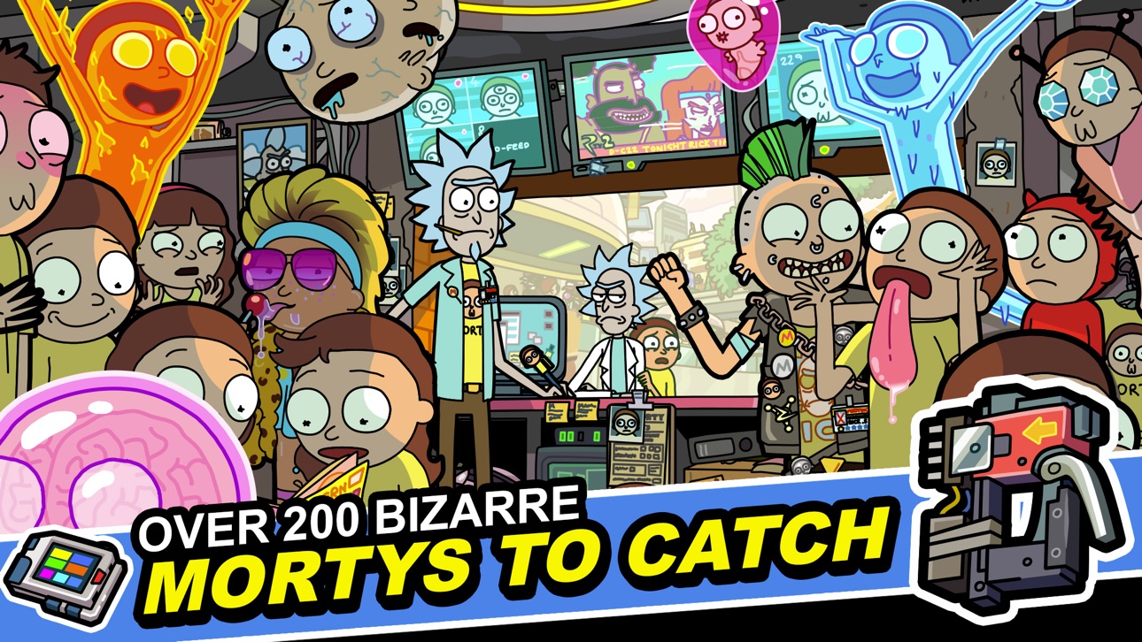 Rick and Morty: Pocket Mortys Hack screenshot 4 - iOS game interface