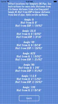 Pipe Saddle Layout Calculator iphone bilder 3