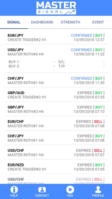 Master Signal Forex iPhone screenshot 2 - Utilities app