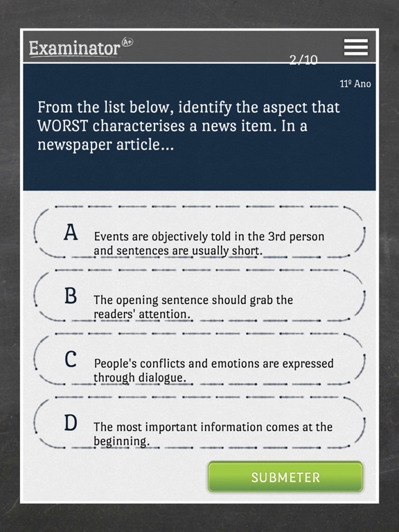 Screenshot #6 pour Examinator