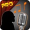 App plays a note or phrase of notes, and you sing to it