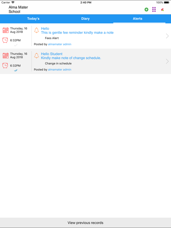 Screenshot #6 pour Alma Mater School