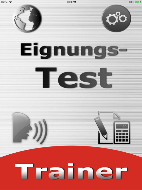 Screenshot #4 pour Eignungstest Trainer