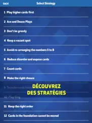solitaire classique. iPad Captures Décran 4