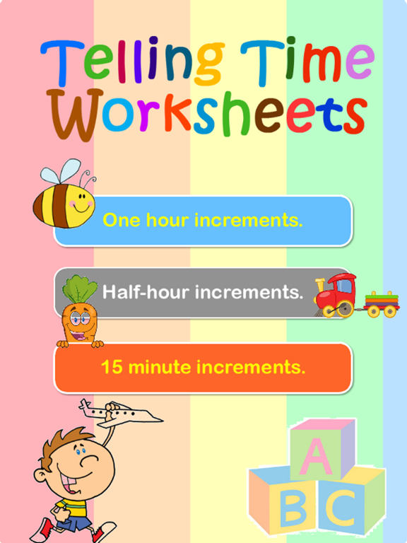 Basic Reading Time Plus Answers English Worksheets iPad screenshot
