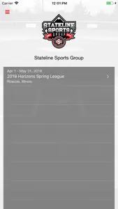 Stateline Sports Group screenshot #1 for iPhone