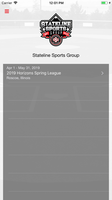 Stateline Sports Group iPhone screenshot 1 - Sports app