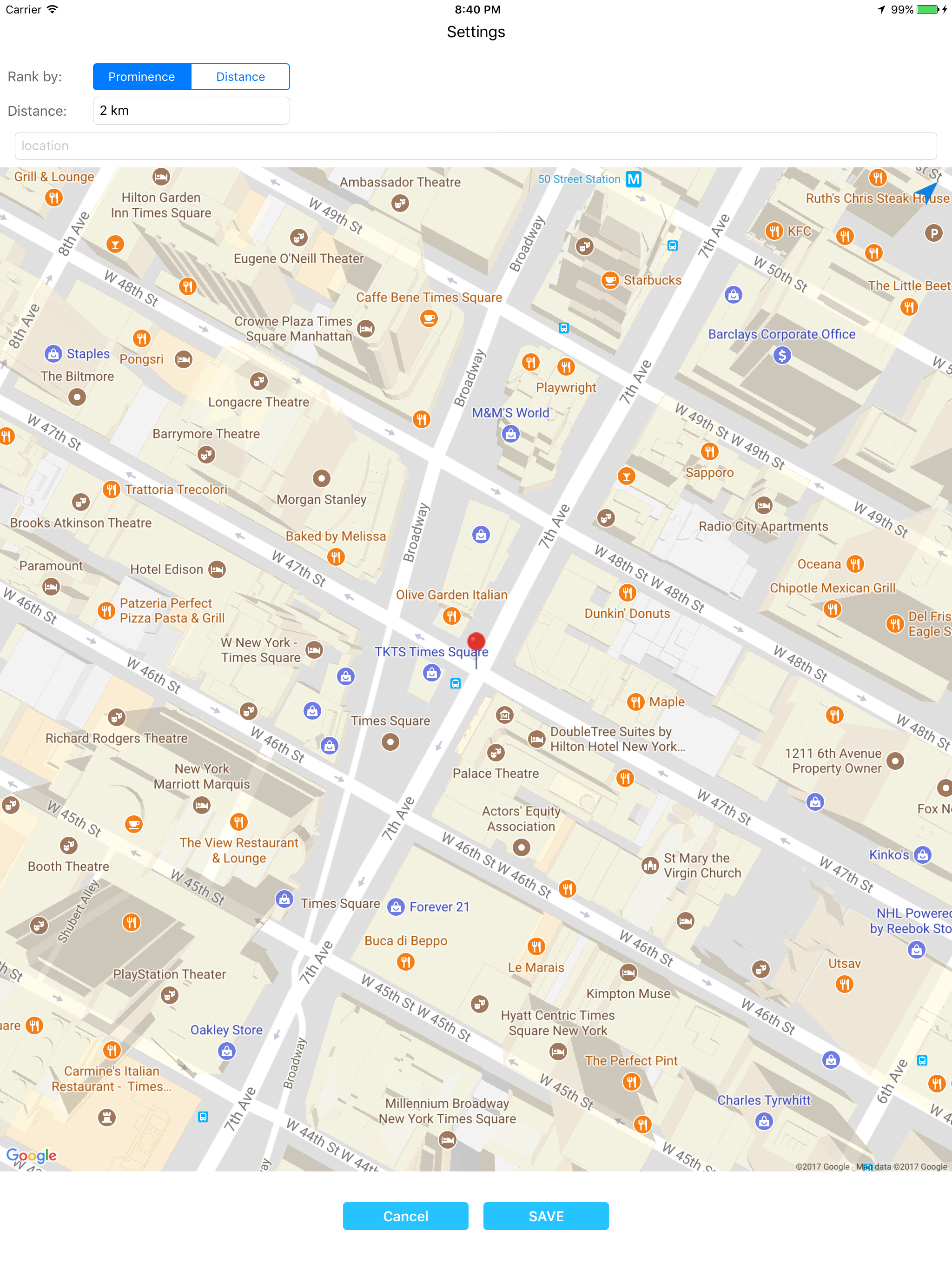 Map Places KP - Find near by places screenshot 10