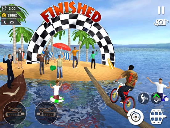 Water Park BMX Driving 2019 iPad screenshot