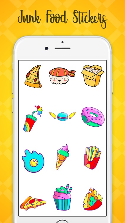 Junk Food Stickers!