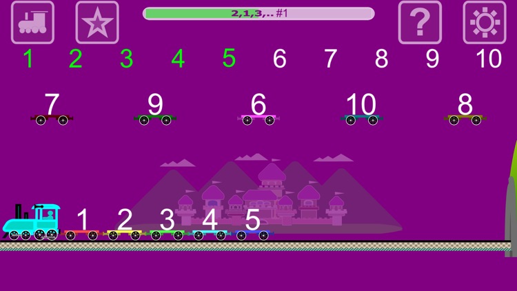 ABC & Math Learning Train