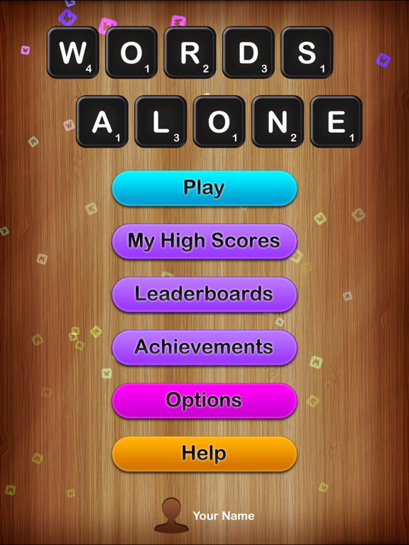 Screenshot #5 pour Words Alone Lite