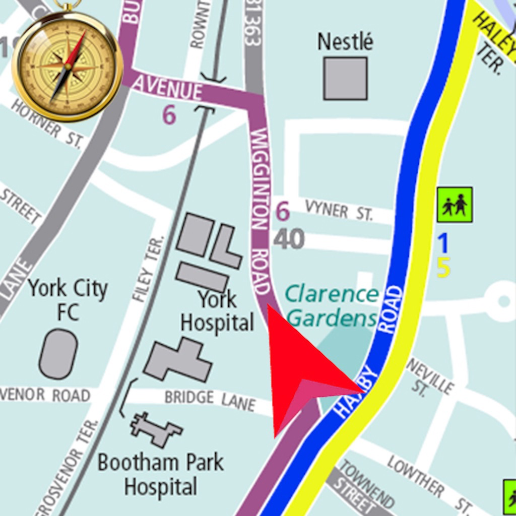 Offline Navigation Route Maps App Icon