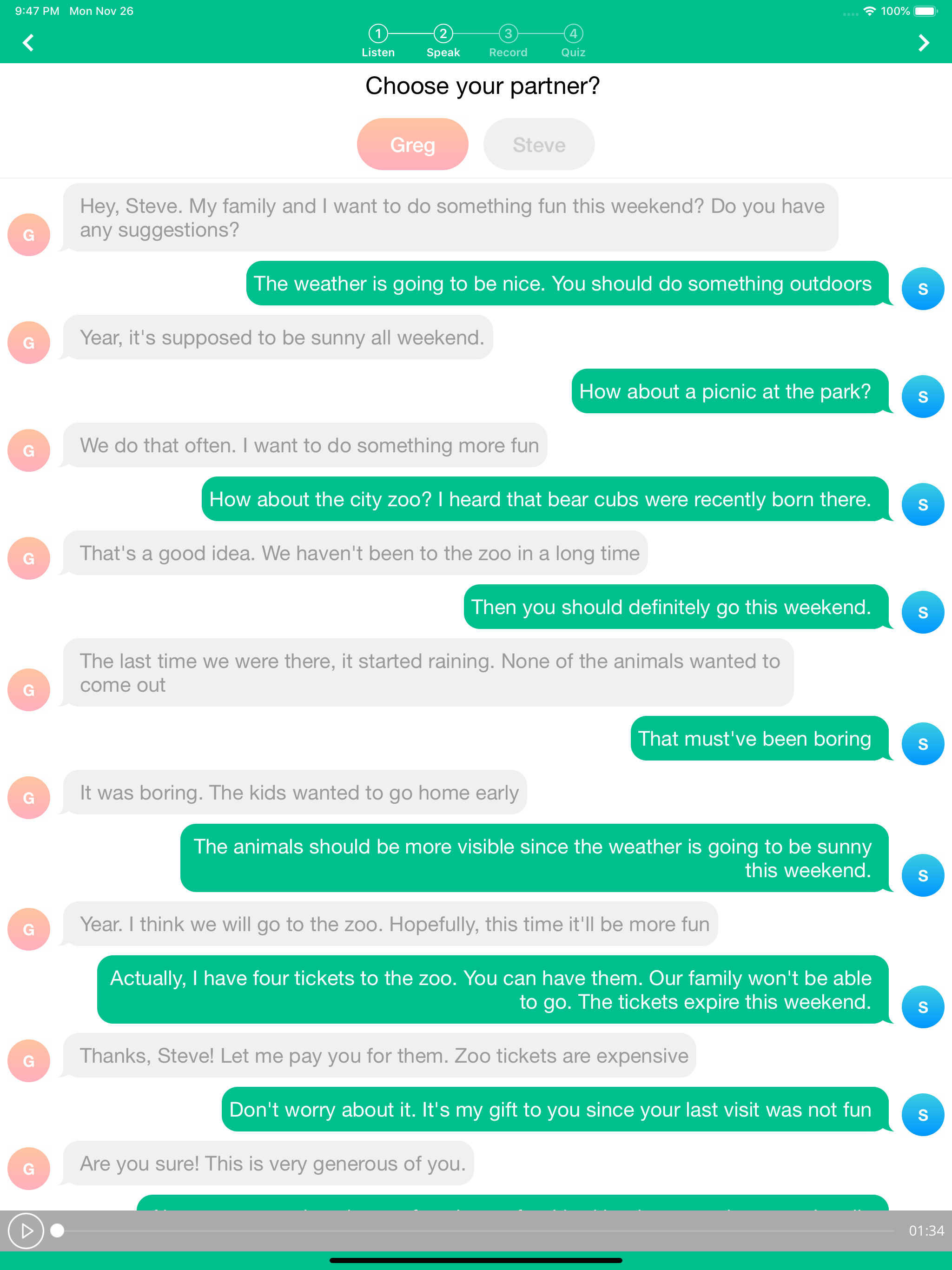 ENG Speak - Practice English screenshot 10