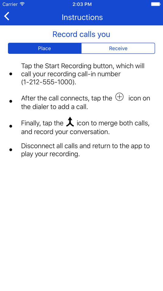 #4. Call Record NOW (iOS) By: Callcentric, Inc.