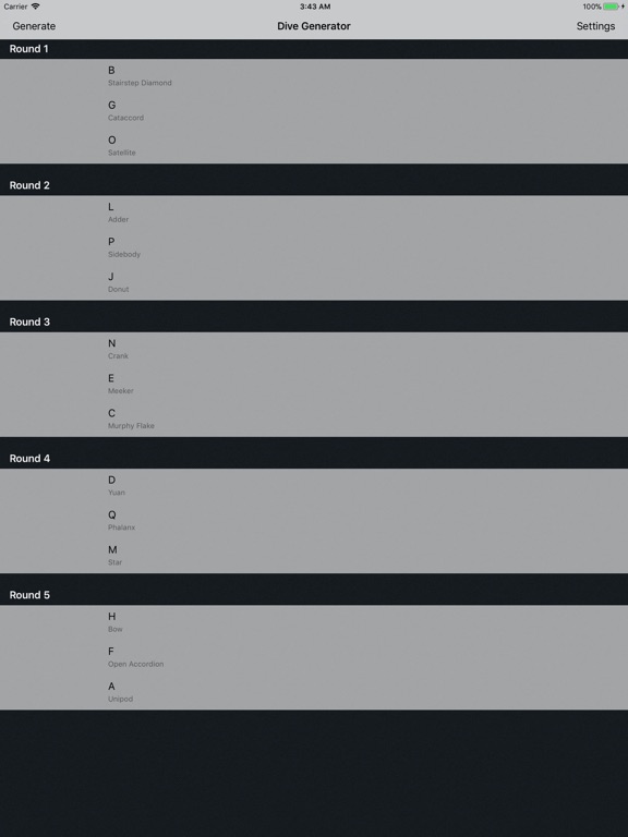Screenshot #4 pour Dive Pool Generator
