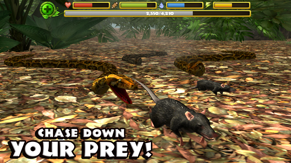 #4. Snake Simulator (iOS) Bởi: Gluten Free Games
