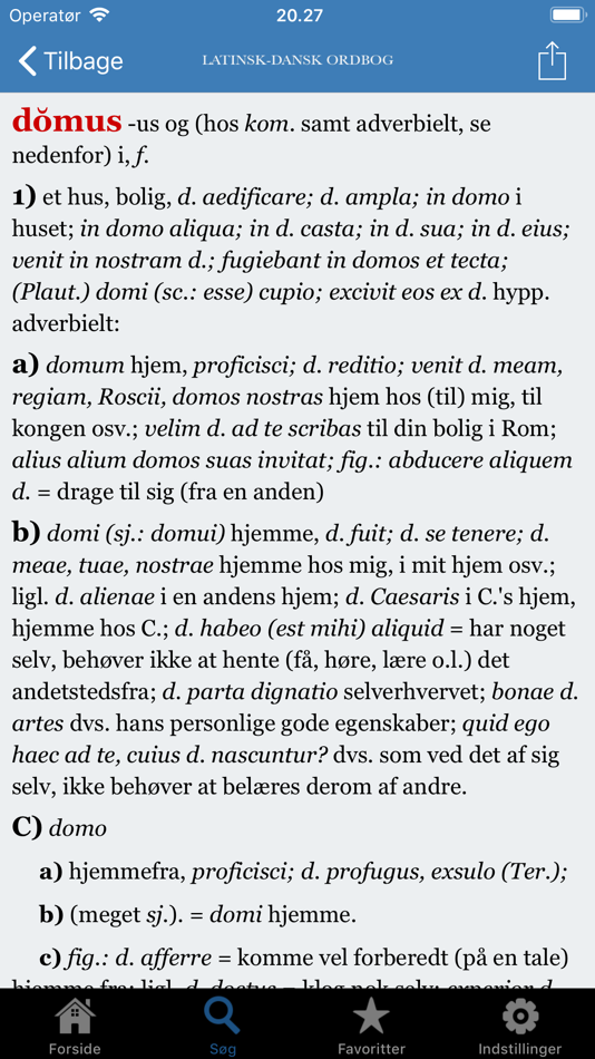 #3. Latinsk-Dansk Ordbog (iOS) 由: Det Danske Sprog- og Litteraturselskab
