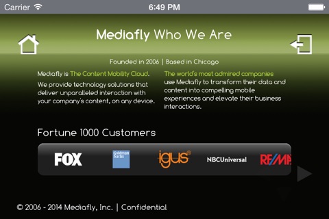 Скриншот из Inside Mediafly