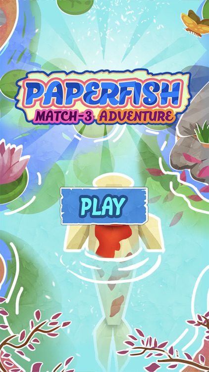 Paper Fish: Match-3 Adventure