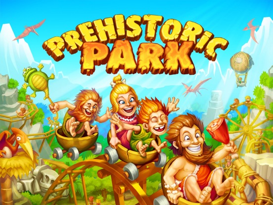 Prehistoric Fun Park Builder iPad app afbeelding 5
