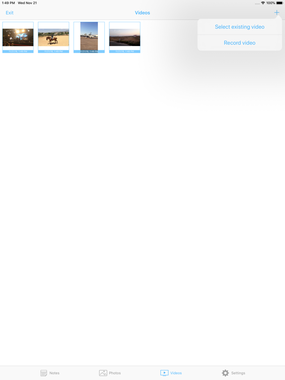 MultiPasswords iPad screenshot