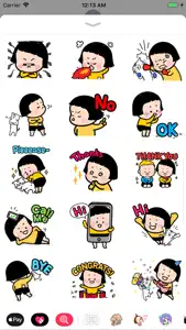 MiMi - Little Girl Stickers screenshot #4 for iPhone