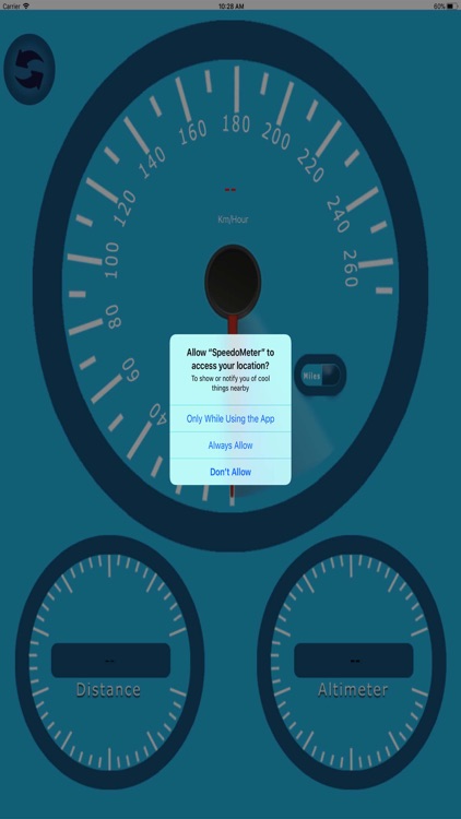 SpeedoMeter Dashboard