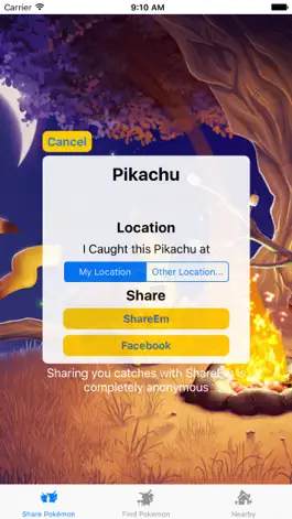 Game screenshot Realtime Radar For Pokémon GO apk