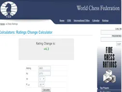 Chess Elo Calculator screenshot 5