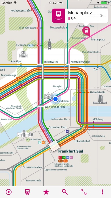 Screenshot #1 pour Frankfurt Rail Map Lite
