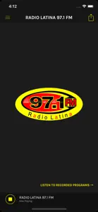 Latina 97.1 screenshot #1 for iPhone