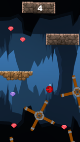 Falling Dark Cave screenshot