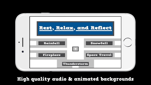 Rest Relax Reflect - Calm Down