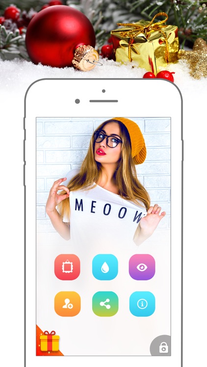 Christmas Selfie College Maker