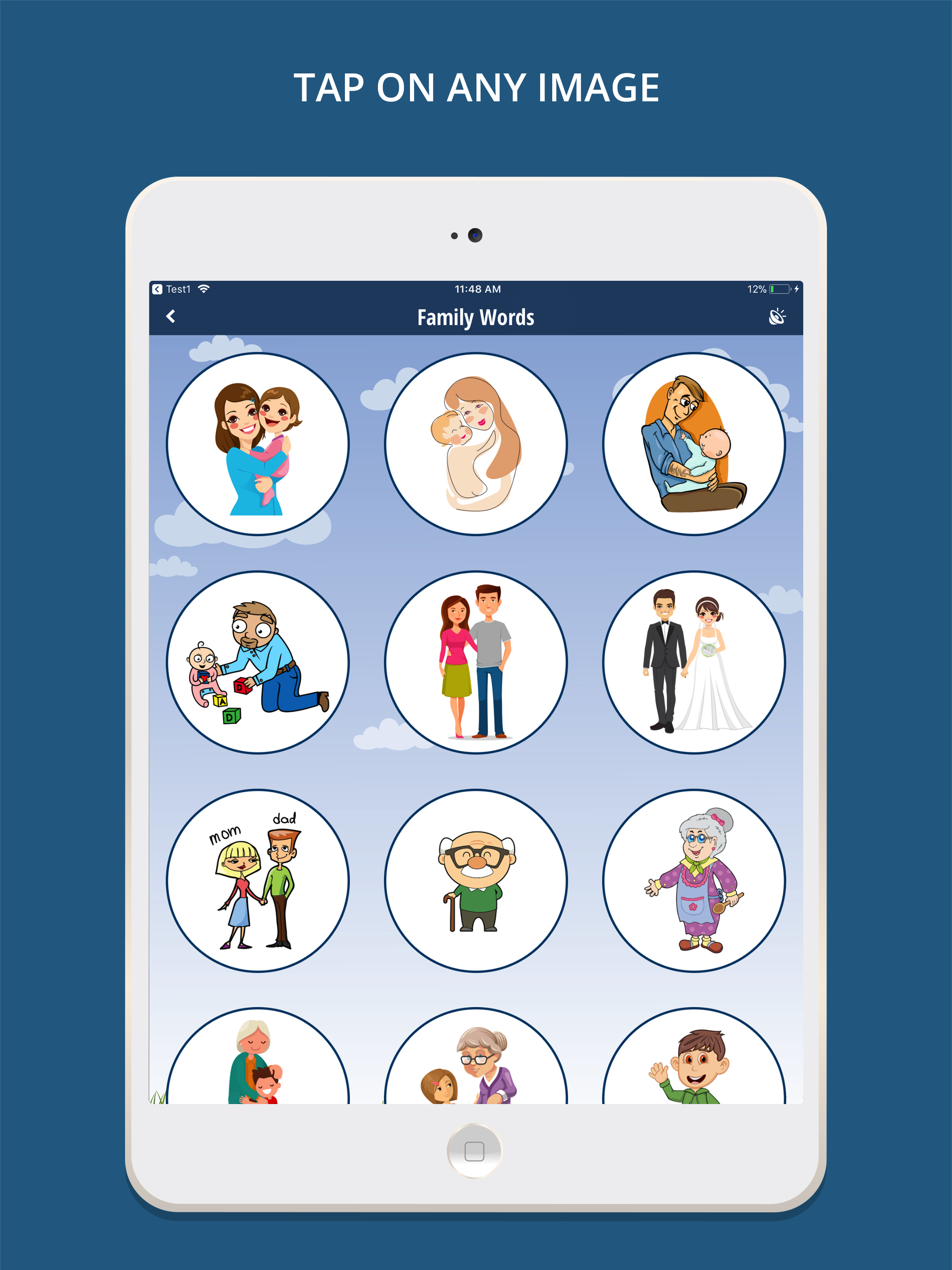 Learn Family Words in Russian screenshot 6
