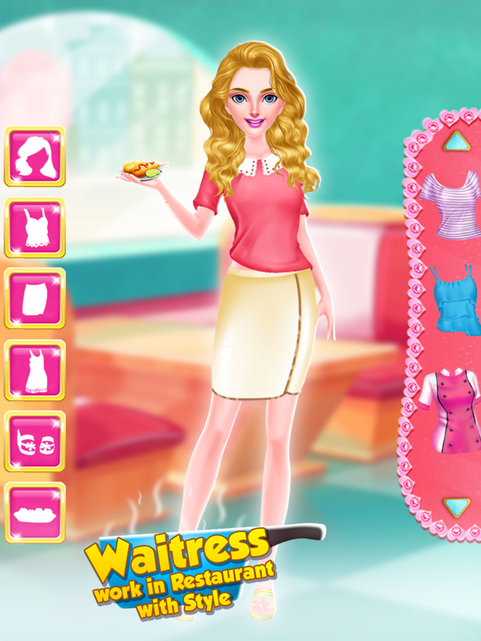 Waitress - Work in Restaurant with Style