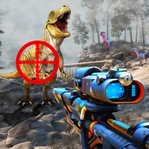Dinosaur Sniper Hunter Icon