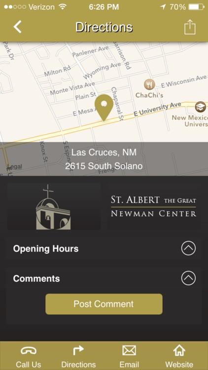 St. Albert Newman Center - Las Cruces NM