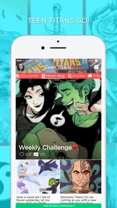 Screenshot 1 Amino for Teen Titans iphone